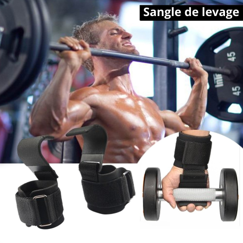 Crochets de Musculation Antidérapants