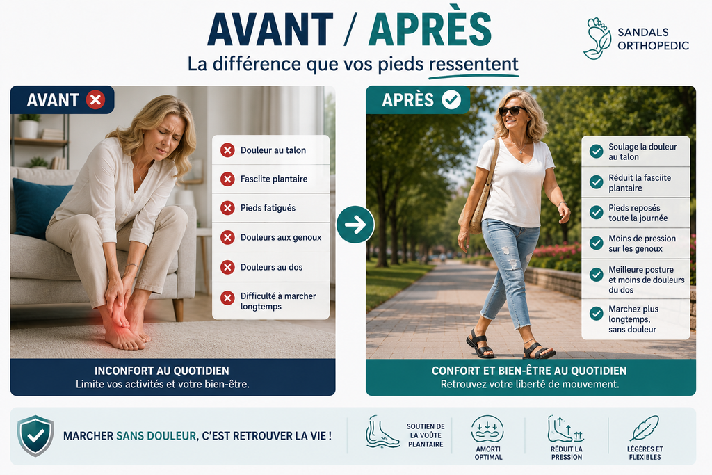Orthopedic Comfort Sandals