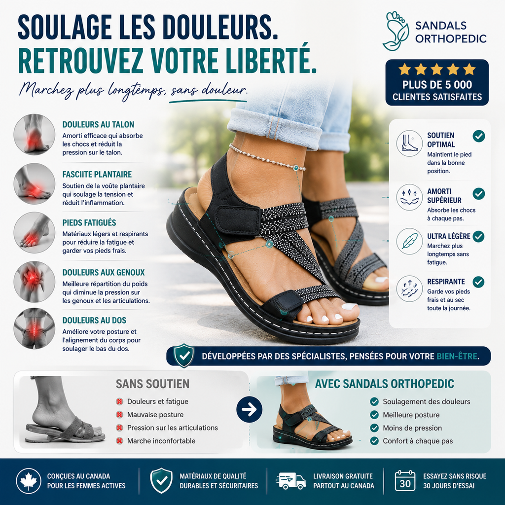 Orthopedic Comfort Sandals