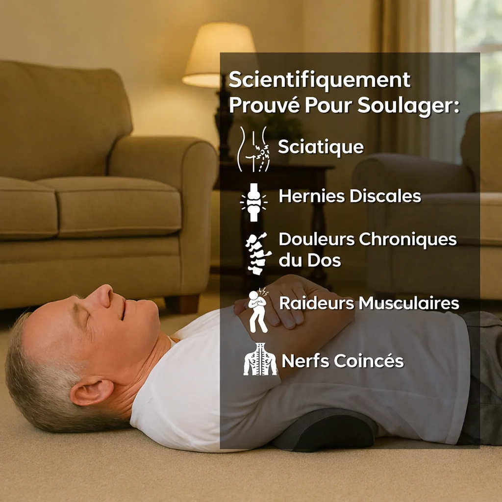 La Nouvelle Façon de Soulager les Tensions du Dos à Domicile
