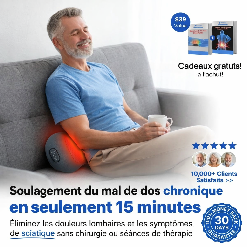 La Nouvelle Façon de Soulager les Tensions du Dos à Domicile