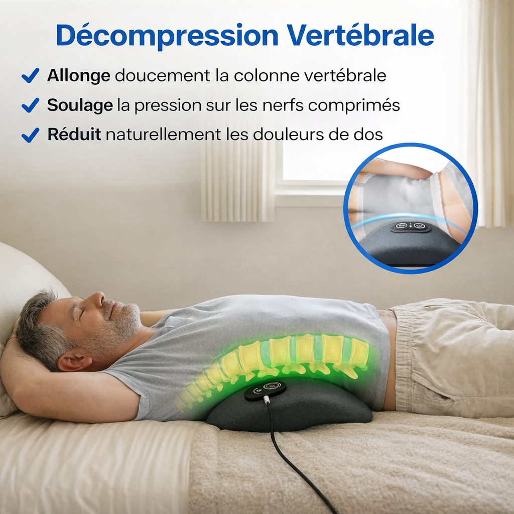 La Nouvelle Façon de Soulager les Tensions du Dos à Domicile