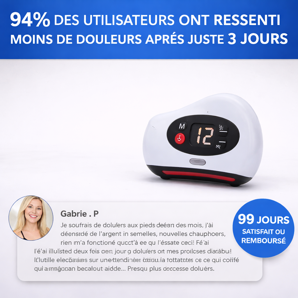 Enfin une vraie solution pour apaiser vos pieds, en profondeur