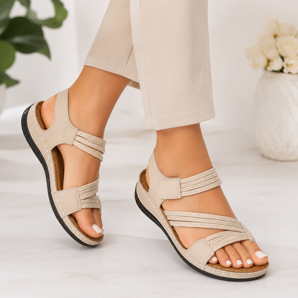 Sandales Orthopédiques Femme Confortables | Semelle Amortissante – Yozara