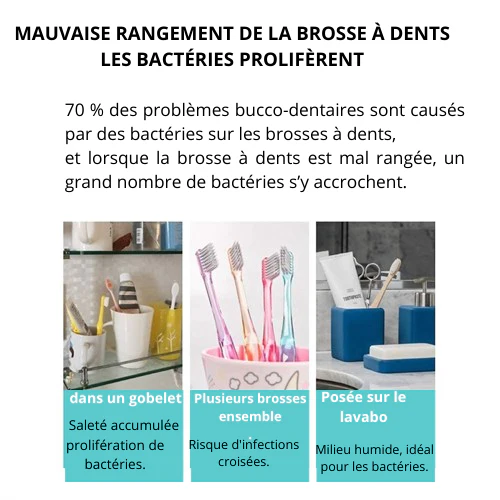 Support de Brosse à Dents UV Intelligent